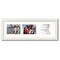 ArtToFrames Collage Photo Picture Frame with 3 - 5x7 inch Openings, Framed in White with Over 62 Mat Color Options and Plexi Glass (CSM-3966-2135)